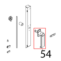 Nuova maniglia standard Unox XV 203G