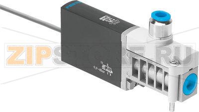 Распределитель с электроуправлением Festo MHP3-MS1H-3/2G-QS-6-K 