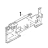 Side frame R Sato HR212 TT