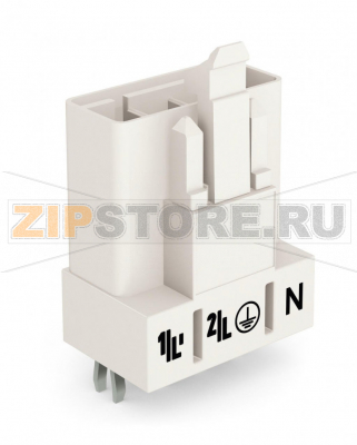 Штекер для печатных плат; прямые; 4-пол.; Код. A; белые Wago 890-834 Protected against mismating and maintenance-freePush-in CAGE CLAMP® spring pressure connection technology allows solid conductors to be simply pushed into a unit.Low profile with 4.4 mm pole spacing...