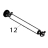 Platen roller assembly TSC TTP-245С