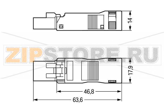 Штекер; с корпусом разгрузки натяжения; 3-пол.; 1,50 mm; черные Wago 890-113 Set: Plug 890-213 and strain relief housing 890-503Protected against mismating and maintenance-freePush-in CAGE CLAMP® spring pressure connection technology allows solid conductors to be simply pushed into a unitCompact design with 4.4 mm pole spacingWhen assembled the installation connectors complies with IP40 and are suitable for easily accessible areas...