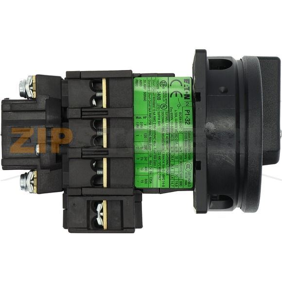 Выключатели главные, P1, 32 A, монтаж, 3-полюсн. + N Eaton P1-32/EA/SVB-SW/N 