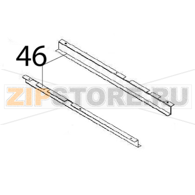 Guide Angelo Po DS51M Guide Angelo Po DS51MЗапчасть на деталировке под номером: 46