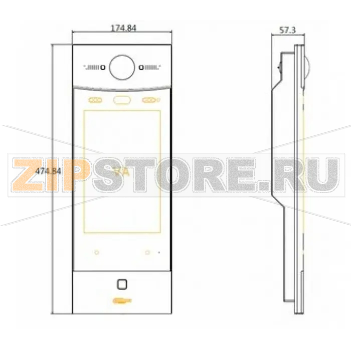IP-панель вызывная Dahua DH-VTO9231D 