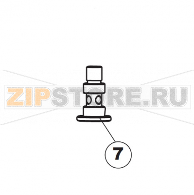 Perno Apach AC800                      Perno Apach AC800Запчасть на сборочном чертеже под номером:7Название запчасти Apach на итальянском языке: Perno Apach AC800