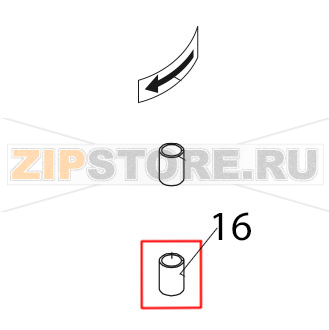 Bearing bush PG404430F Bear Varimixer AR80 VL-1S Bearing bush PG404430F Bear Varimixer AR80 VL-1SЗапчасть на деталировке под номером: 16