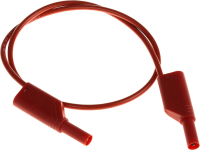 Провод тестовый 0.5 м, 16 A, 1000 В/AC/DC, красный Hirschmann 934068101