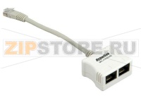 Hyperline SPL-BRIDGE Разветвитель RJ-45 4Prр.USOC -&gt; 2 x 4Pr.USOC