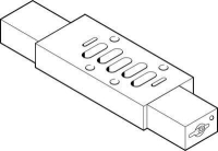 Плита промежуточная Festo MUHX2-ZP-D-3-24G
