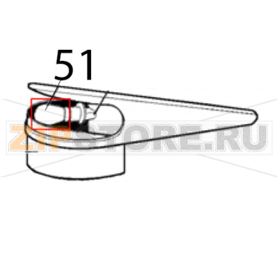 Bulb 28 V Ugolini MT 1 Bulb 28 V Ugolini MT 1Запчасть на деталировке под номером: 51