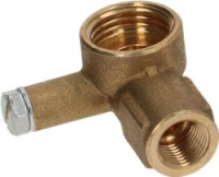 FLANGIA WITH PRESSURE FITTING ø 16/10 mm