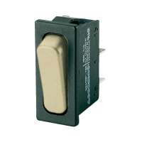 Переключатель клавишный 250 В/AC, 20 А, 1 x выкл/вкл, 1 шт Marquardt 1831.3311