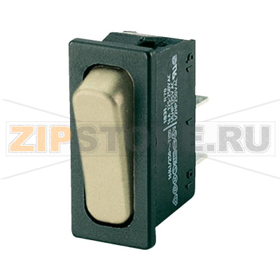 Переключатель клавишный 250 В/AC, 20 А, 1 x выкл/вкл, 1 шт Marquardt 1831.3311 