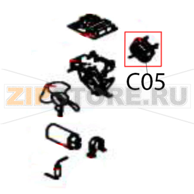 Fan motor Hurakan HKN-WP900M Fan motor Hurakan HKN-WP900MЗапчасть на деталировке под номером: C05