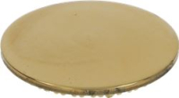 BURNER CAP PRINTED BRASS POLISHED