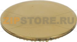 BURNER CAP PRINTED BRASS POLISHED 