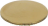 BURNER CAP PRINTED BRASS POLISHED