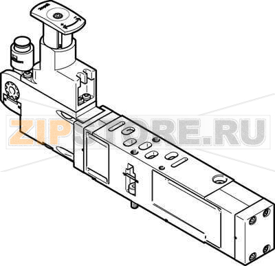 Блок регулятора Festo VABF-S4-1-R2C2-C-6 
