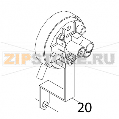 Pressure switch support Fagor AD-90 Pressure switch support Fagor AD-90Запчасть на деталировке под номером: 20Название запчасти Fagor на английском языке: Pressure switch support AD-90.