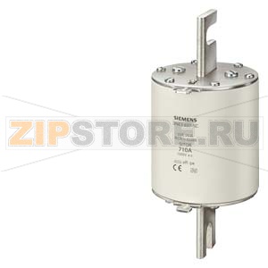 ПЛАВКАЯ ВСТАВКА SITOR 355A GR 1000V 130MM Siemens 3NE3434-3C 