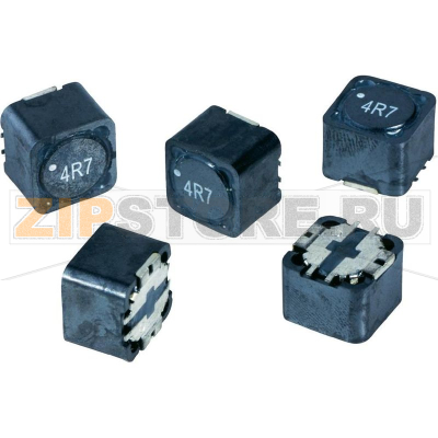 Катушка индуктивности 100 мкГн, SMD, 1210, 0.11 Ом, 2.5 A, 1 шт Würth Elektronik WE-PD 