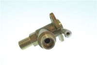 CORPO RUBINETTO VAPORE CON BUSSOLA INOX