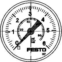 Манометр прецизионный Festo MAP-40-6-1/8-EN