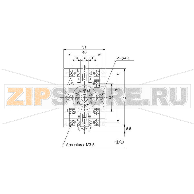 Разъем 11-контактный для реле, 1 шт Panasonic ATC180041J 