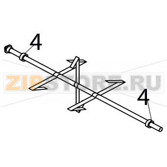 Shaft stop ring Brema IF 29 Shaft stop ring Brema IF 29Запчасть на деталировке под номером: 4Название запчасти Brema на английском языке: Shaft stop ring IF 29.