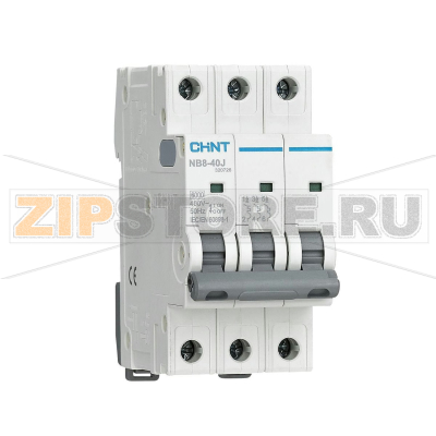 Выключатель автоматический 16 А, 6 кА, 3 полюса Chint NB8-40J 