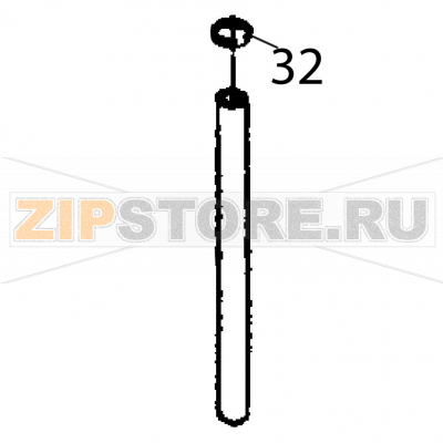 Elastic flange for tubes Fagor FI-100 Elastic flange for tubes Fagor FI-100Запчасть на деталировке под номером: 32Название запчасти Fagor на английском языке: Elastic flange for tubes FI-100.