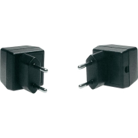 Корпус с вилкой 37x38x32 мм, пластиковый, черный, 1 шт Strapubox SG 6