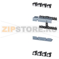 ВТЫЧНОЙ ЦОКОЛЬ КОМПЛЕКТ ПРЕОБРАЗОВАНИЯ ВЫКЛЮЧАТЕЛЯ ПРИНАДЛЕЖНОСТЬ ДЛЯ 4-ПОЛ. 3VA1 250 Siemens 3VA9214-0KP10