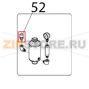Vacuum valve Angelo Po 1A1PI2G Vacuum valve Angelo Po 1A1PI2GЗапчасть на деталировке под номером: 52