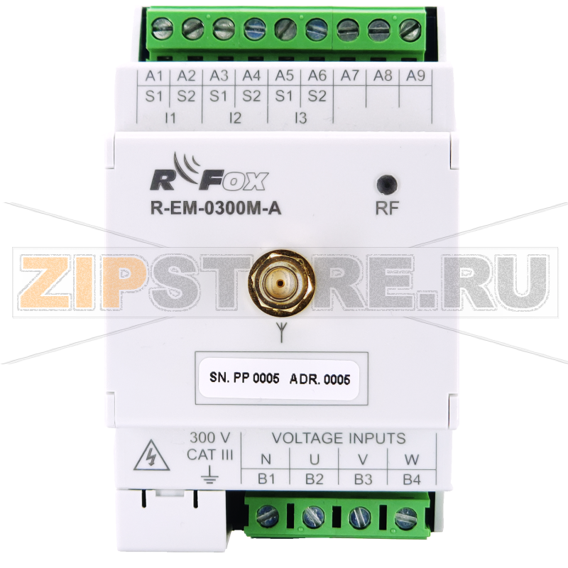 TECO R-EM-0300M-A, 3f electricity meter 
