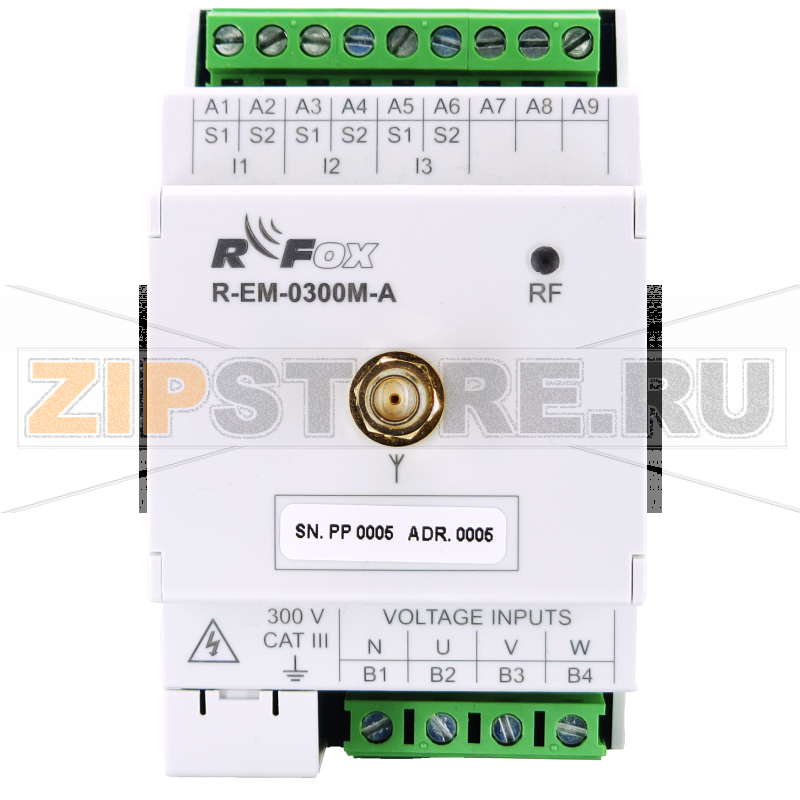 TECO R-EM-0300M-A, 3f electricity meter 