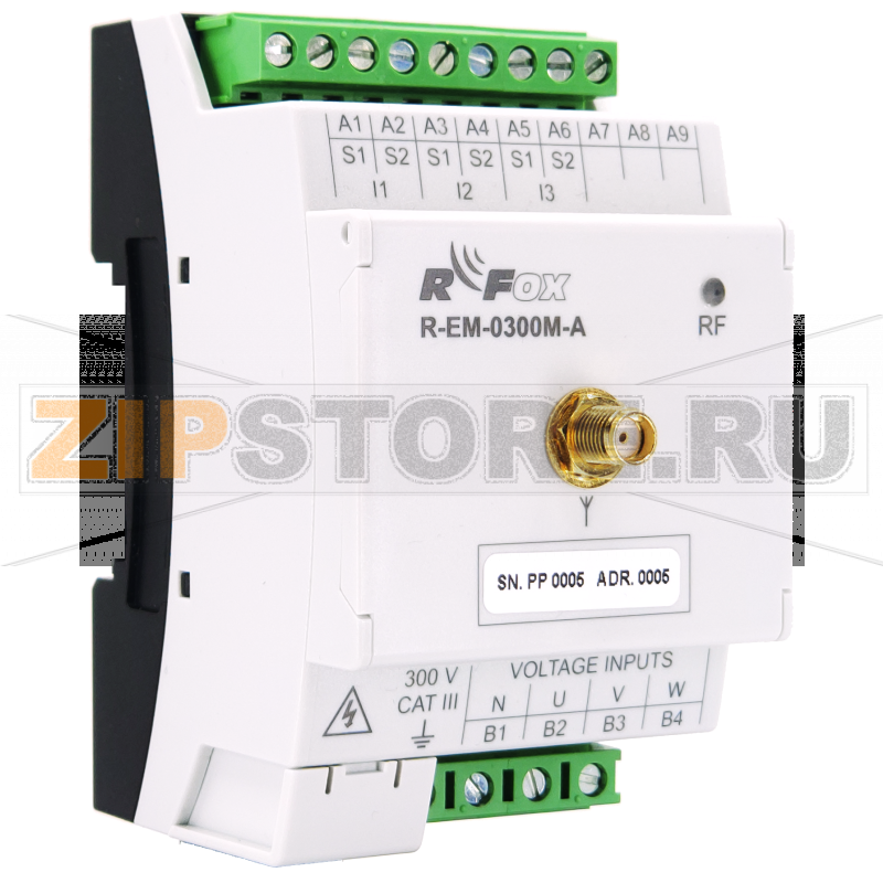 TECO R-EM-0300M-A, 3f electricity meter 