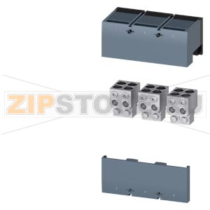 WIRE CONNECTOR 4 CABLES 3 PCS. ACCESSORY FOR: 3VA15/25 1000 Siemens 3VA9603-0JJ43 