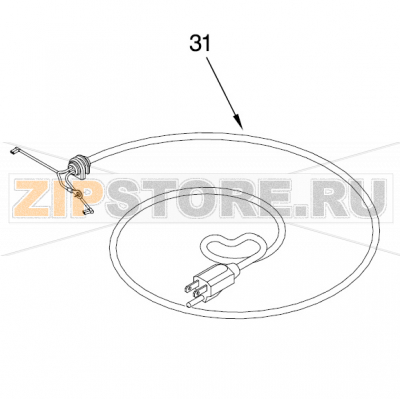 Power Cord White KitchenAid 5KSM150PSE Power Cord White KitchenAid 5KSM150PSE

Запчасть на сборочном чертеже под номером: 31

Название запчасти KitchenAid на английском языке: Power Cord White KitchenAid 5KSM150PSE
