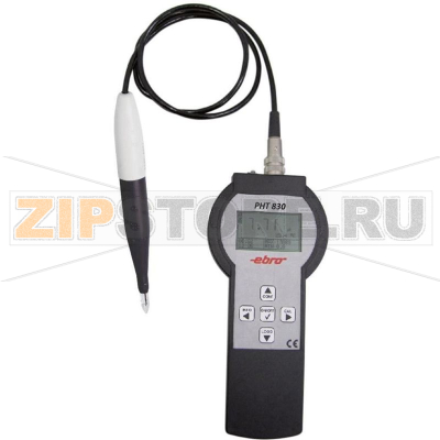 PH-метр, от -10 до 100°C, ± 0.1°C, 0-14 pH Ebro PHT 830 Set 1 