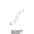 Venturi silicon pipe D25 Unox XVC 715G