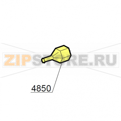 Brass pipe fitting DIHR GS 40 Brass pipe fitting DIHR GS 40Запчасть на деталировке под номером: 4850Название запчасти на английском языке: Brass pipe fitting DIHR GS 40