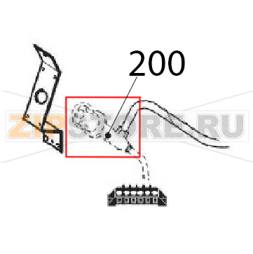 Water-drain m. Angelo Po 0A1CP1E Water-drain m. Angelo Po 0A1CP1EЗапчасть на деталировке под номером: 200