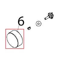 Manopola nera Angelo Po BX61E