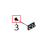 Screw, TP2.6*4 (encoder sensor) TSC TE200