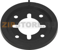 ЧЕРНОЕ ЗАЖИМНОЕ КОЛЬЦО Ø 56 ММ