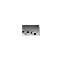 Ручка корпусная сборная 120.55x5x63.47 мм, цвет: хром, 1 шт Hammond 1427D5