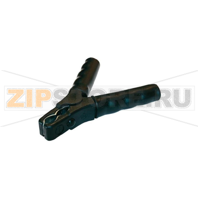 Зажим, тип: крокодил, черный, 80 А, 120 мм, для наконечника M4, 1 шт SET LZ81 