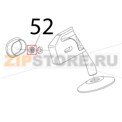 Dado es. DIN934, M6 Sirman Mirra 250 C Dado es. DIN934, M6 Sirman Mirra 250 CЗапчасть на деталировке под номером: 52